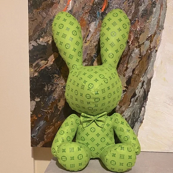 Gorgeous Green Bunny Plush Decor - Picture 1 of 4